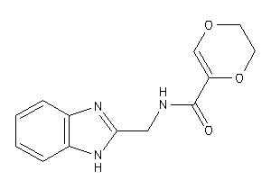 N-(1H-benzimidazol-2-ylmethyl)-2,3-dihydro-1,4-dioxine-5-carboxamide