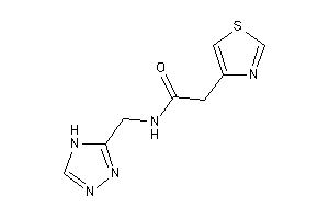 2-thiazol-4-yl-N-(4H-1,2,4-triazol-3-ylmethyl)acetamide