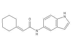 2-cyclohexylidene-N-(1H-indol-5-yl)acetamide