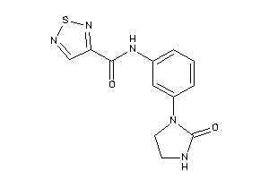 N-[3-(2-ketoimidazolidin-1-yl)phenyl]-1,2,5-thiadiazole-3-carboxamide