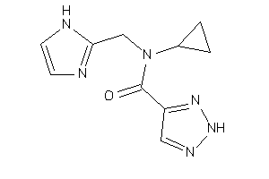 N-cyclopropyl-N-(1H-imidazol-2-ylmethyl)-2H-triazole-4-carboxamide