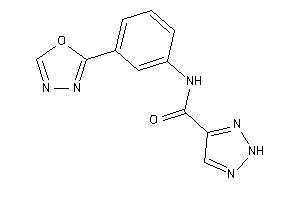 N-[3-(1,3,4-oxadiazol-2-yl)phenyl]-2H-triazole-4-carboxamide