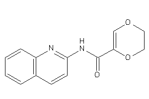 N-(2-quinolyl)-2,3-dihydro-1,4-dioxine-5-carboxamide