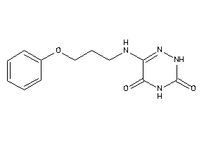 6-(3-phenoxypropylamino)-2H-1,2,4-triazine-3,5-quinone