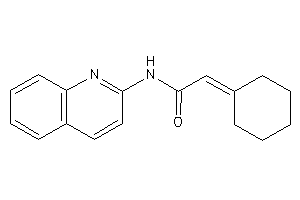 2-cyclohexylidene-N-(2-quinolyl)acetamide