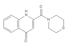 2-(thiomorpholine-4-carbonyl)-4-quinolone