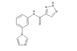 N-(3-imidazol-1-ylphenyl)-2H-triazole-4-carboxamide