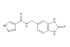 N-[(2-keto-1,3-dihydrobenzimidazol-5-yl)methyl]-1H-triazole-4-carboxamide