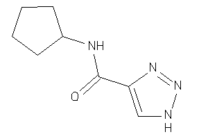 N-cyclopentyl-1H-triazole-4-carboxamide