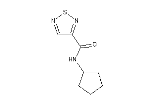 Image of N-cyclopentyl-1,2,5-thiadiazole-3-carboxamide