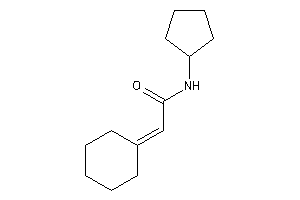 Image of 2-cyclohexylidene-N-cyclopentyl-acetamide