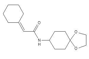 2-cyclohexylidene-N-(1,4-dioxaspiro[4.5]decan-8-yl)acetamide