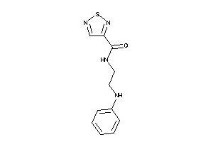 N-(2-anilinoethyl)-1,2,5-thiadiazole-3-carboxamide