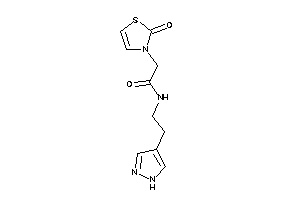 2-(2-keto-4-thiazolin-3-yl)-N-[2-(1H-pyrazol-4-yl)ethyl]acetamide