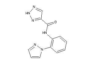 N-(2-pyrazol-1-ylphenyl)-2H-triazole-4-carboxamide