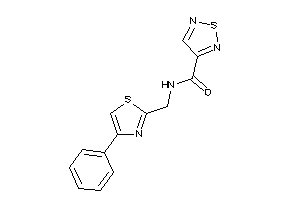 N-[(4-phenylthiazol-2-yl)methyl]-1,2,5-thiadiazole-3-carboxamide