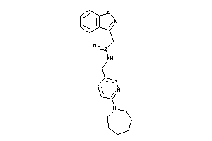 N-[[6-(azepan-1-yl)-3-pyridyl]methyl]-2-indoxazen-3-yl-acetamide