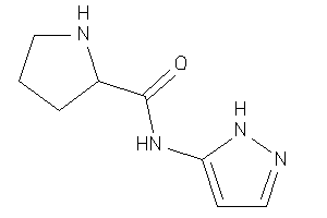 N-(1H-pyrazol-5-yl)pyrrolidine-2-carboxamide