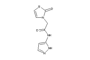 2-(2-keto-4-thiazolin-3-yl)-N-(1H-pyrazol-5-yl)acetamide