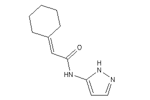 2-cyclohexylidene-N-(1H-pyrazol-5-yl)acetamide