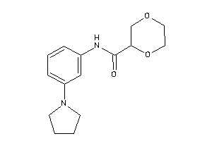 Image of N-(3-pyrrolidinophenyl)-1,4-dioxane-2-carboxamide