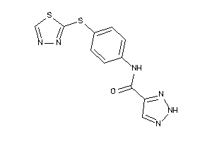 N-[4-(1,3,4-thiadiazol-2-ylthio)phenyl]-2H-triazole-4-carboxamide