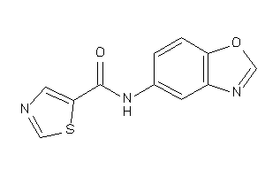 N-(1,3-benzoxazol-5-yl)thiazole-5-carboxamide