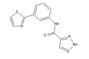 N-(3-thiazol-2-ylphenyl)-2H-triazole-4-carboxamide