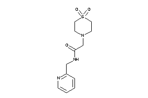 2-(1,1-diketo-1,4-thiazinan-4-yl)-N-(2-pyridylmethyl)acetamide