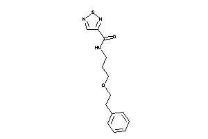 Image of N-(3-phenethyloxypropyl)-1,2,5-thiadiazole-3-carboxamide