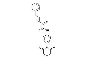 N-(4-glutarimidophenyl)-N'-phenethyl-oxamide