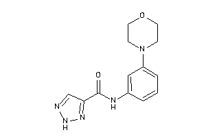 N-(3-morpholinophenyl)-2H-triazole-4-carboxamide