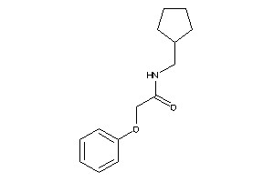 N-(cyclopentylmethyl)-2-phenoxy-acetamide