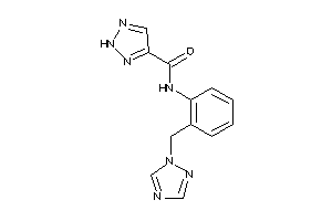 N-[2-(1,2,4-triazol-1-ylmethyl)phenyl]-2H-triazole-4-carboxamide