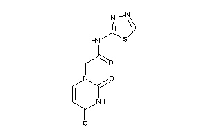 2-(2,4-diketopyrimidin-1-yl)-N-(1,3,4-thiadiazol-2-yl)acetamide