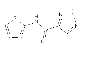 N-(1,3,4-thiadiazol-2-yl)-2H-triazole-4-carboxamide