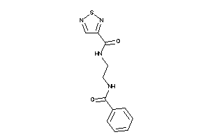 Image of N-(2-benzamidoethyl)-1,2,5-thiadiazole-3-carboxamide