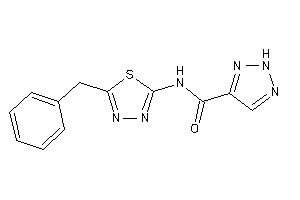 N-(5-benzyl-1,3,4-thiadiazol-2-yl)-2H-triazole-4-carboxamide