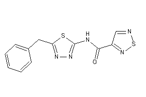 N-(5-benzyl-1,3,4-thiadiazol-2-yl)-1,2,5-thiadiazole-3-carboxamide