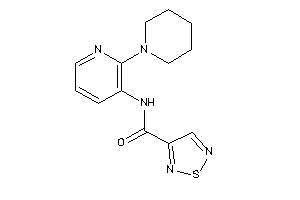 N-(2-piperidino-3-pyridyl)-1,2,5-thiadiazole-3-carboxamide