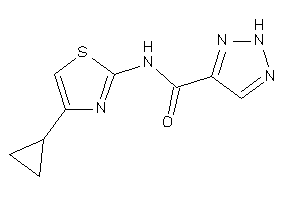 N-(4-cyclopropylthiazol-2-yl)-2H-triazole-4-carboxamide