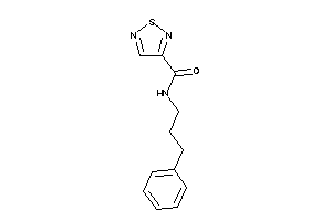 N-(3-phenylpropyl)-1,2,5-thiadiazole-3-carboxamide