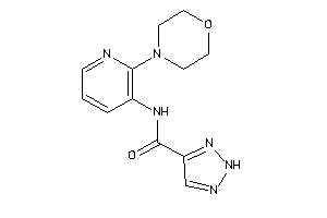 N-(2-morpholino-3-pyridyl)-2H-triazole-4-carboxamide