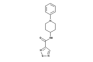 N-(1-phenyl-4-piperidyl)-1,2,5-thiadiazole-3-carboxamide