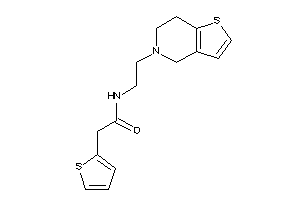 N-[2-(6,7-dihydro-4H-thieno[3,2-c]pyridin-5-yl)ethyl]-2-(2-thienyl)acetamide