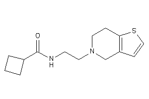 N-[2-(6,7-dihydro-4H-thieno[3,2-c]pyridin-5-yl)ethyl]cyclobutanecarboxamide