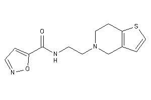 N-[2-(6,7-dihydro-4H-thieno[3,2-c]pyridin-5-yl)ethyl]isoxazole-5-carboxamide