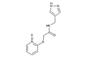 2-[(1-keto-2-pyridyl)thio]-N-(1H-pyrazol-4-ylmethyl)acetamide