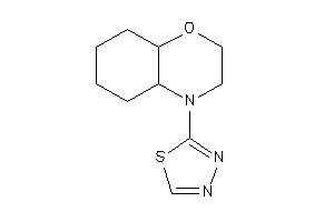 4-(1,3,4-thiadiazol-2-yl)-2,3,4a,5,6,7,8,8a-octahydrobenzo[b][1,4]oxazine