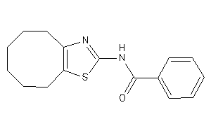 N-(4,5,6,7,8,9-hexahydrocycloocta[d]thiazol-2-yl)benzamide